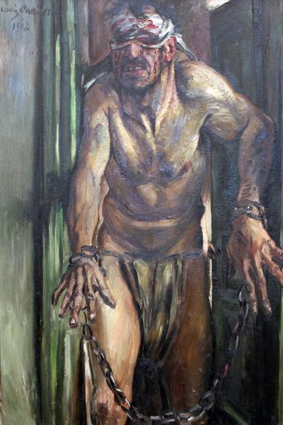 The Blinded Samson by Lovis Corinth